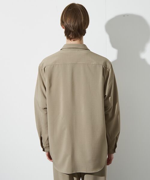 ABAHOUSE / アバハウス シャツ・ブラウス | 2点セット【WEB限定】セットアップ / スキッパーシャツ&イージーパンツ / | 詳細4