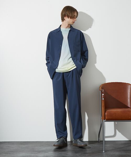 ABAHOUSE / アバハウス シャツ・ブラウス | 2点セット【WEB限定】セットアップ / スキッパーシャツ&イージーパンツ / | 詳細19