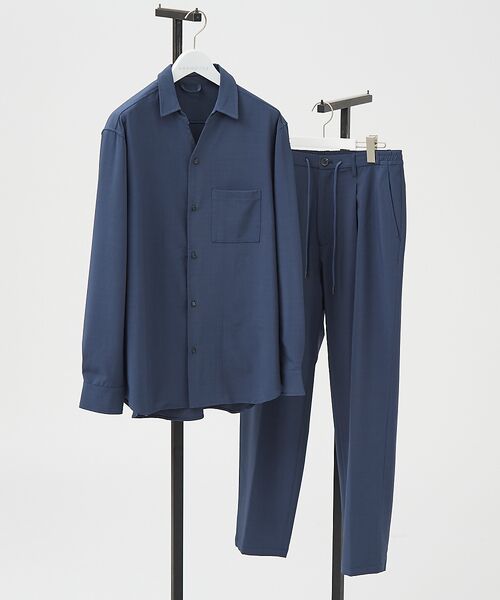 ABAHOUSE / アバハウス シャツ・ブラウス | 2点セット【WEB限定】セットアップ / スキッパーシャツ&イージーパンツ / | 詳細22