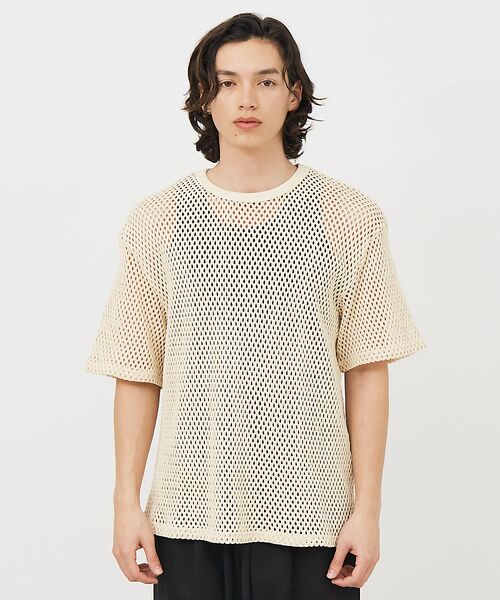 ABAHOUSE / アバハウス Tシャツ | 【Revo.レボ】コットンメッシュTシャツ/レイヤードTee/ユニセックス | 詳細12