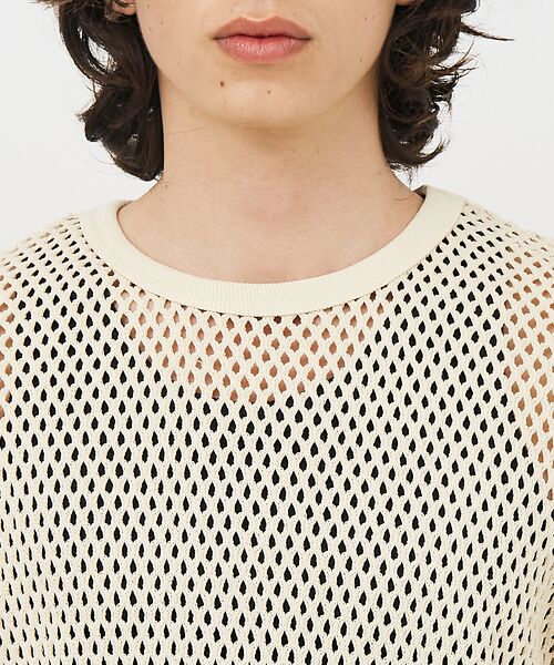 ABAHOUSE / アバハウス Tシャツ | 【Revo.レボ】コットンメッシュTシャツ/レイヤードTee/ユニセックス | 詳細15