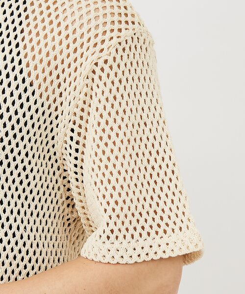 ABAHOUSE / アバハウス Tシャツ | 【Revo.レボ】コットンメッシュTシャツ/レイヤードTee/ユニセックス | 詳細16