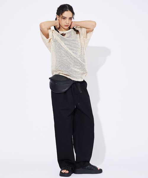 ABAHOUSE / アバハウス Tシャツ | 【Revo.レボ】コットンメッシュTシャツ/レイヤードTee/ユニセックス | 詳細3