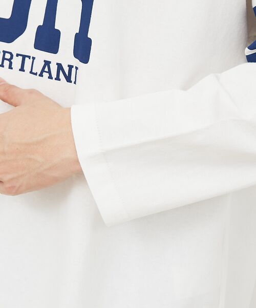 ABAHOUSE / アバハウス Tシャツ | 【POLeR/ポーラー】 FOOTBALL SHIRT/フットボール　ロングtシ | 詳細17