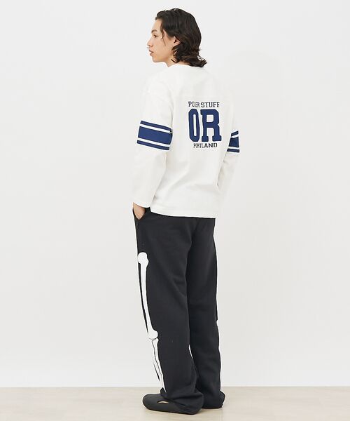 ABAHOUSE / アバハウス Tシャツ | 【POLeR/ポーラー】 FOOTBALL SHIRT/フットボール　ロングtシ | 詳細10