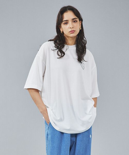 ABAHOUSE/アバハウス 【POLER / ポーラー】VORTE QUICKDRY MESHTシャツ/ ホワイト L ABAHOUSE/アバハウス 【POLER / ポーラー】VORTE QUICKDRY MESHTシャツ/ ホワイト L
