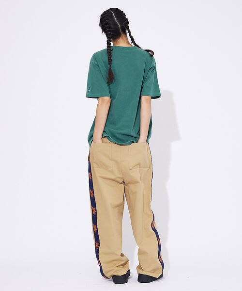 ABAHOUSE / アバハウス チノ・ワークパンツ | 【Revo./レボ】ワイドレッグ/タイガーテープライン/ツイルワークイージーパン | 詳細11