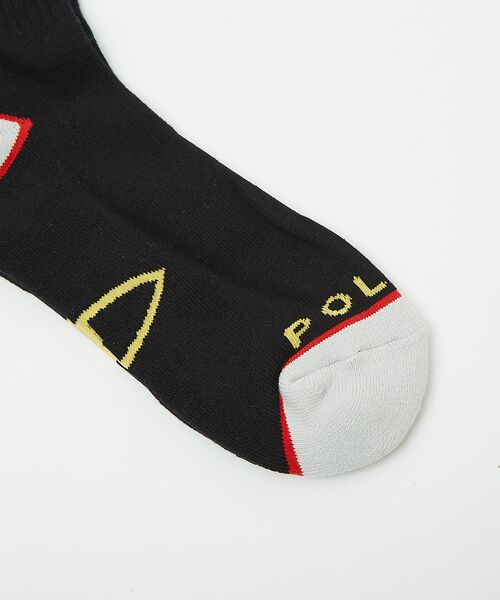 ABAHOUSE / アバハウス ソックス | 【POLeR / ポーラー】ロゴ スケートソックス | 詳細8