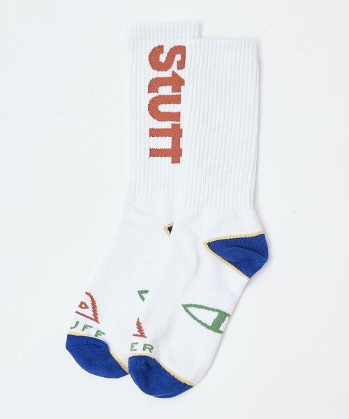 ABAHOUSE / アバハウス ソックス | 【POLeR / ポーラー】ロゴ スケートソックス | 詳細19
