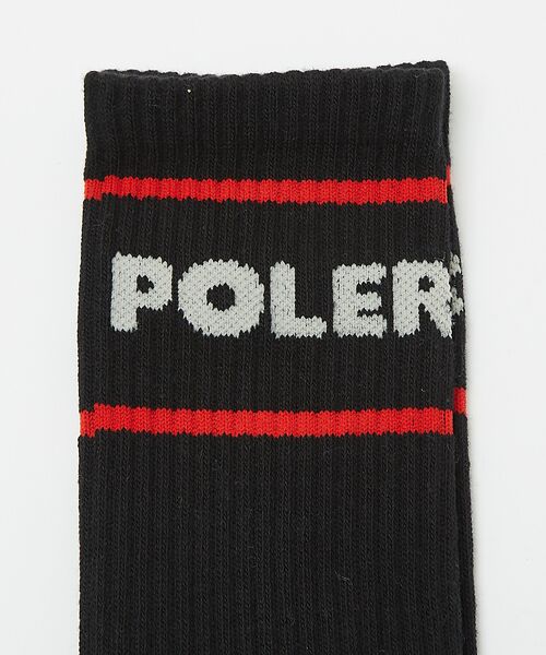 ABAHOUSE / アバハウス ソックス | 【POLeR / ポーラー】ロゴ スケートソックス | 詳細29