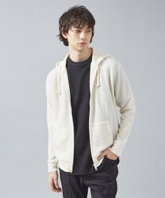 ABAHOUSE / アバハウス パーカー | 【JEMORGAN /ジェーイーモーガン 】軽量ワッフルジップパーカー ダブルジ