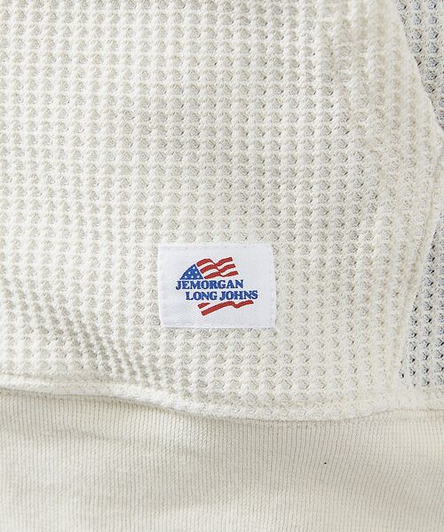 ABAHOUSE / アバハウス パーカー | 【JEMORGAN /ジェーイーモーガン 】軽量ワッフルジップパーカー ダブルジ | 詳細4