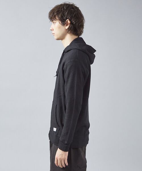 ABAHOUSE / アバハウス パーカー | 【JEMORGAN /ジェーイーモーガン 】軽量ワッフルジップパーカー ダブルジ | 詳細7
