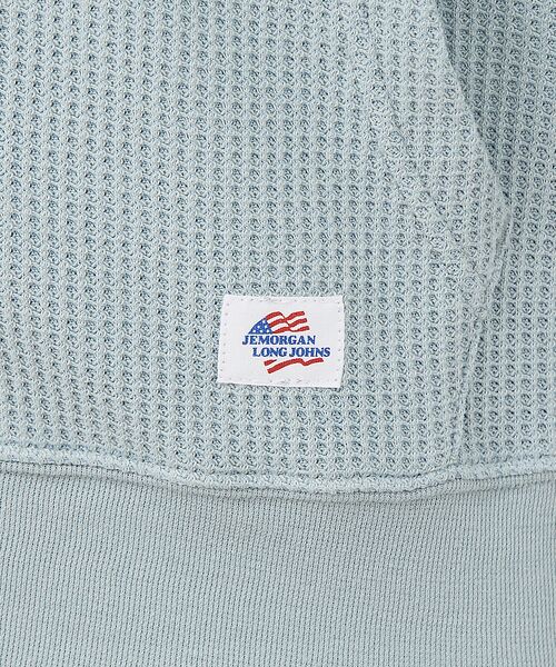 ABAHOUSE / アバハウス パーカー | 【JEMORGAN /ジェーイーモーガン 】軽量ワッフルジップパーカー ダブルジ | 詳細20