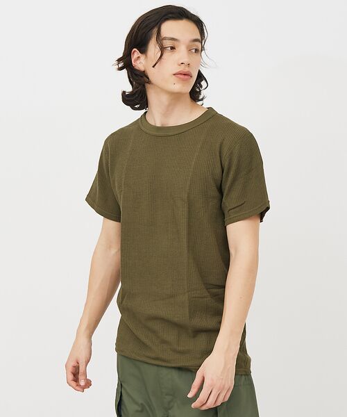 ABAHOUSE/アバハウス 【JEMORGAN LONG JOHNS/ジェーイーモーガンロングジョーンズ】T カーキ L ABAHOUSE/アバハウス 【JEMORGAN LONG JOHNS/ジェーイーモーガンロングジョーンズ】T カーキ L
