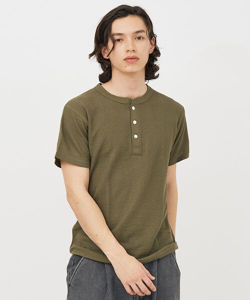 ABAHOUSE/アバハウス 【JEMORGAN LONG JOHNS/ジェーイーモーガンロングジョーンズ】 カーキ L ABAHOUSE/アバハウス 【JEMORGAN LONG JOHNS/ジェーイーモーガンロングジョーンズ】 カーキ L