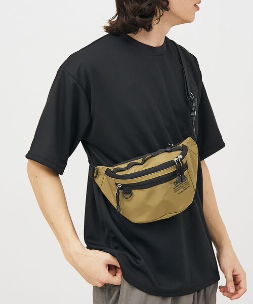 ABAHOUSE / アバハウス メッセンジャーバッグ・ウエストポーチ | 【DICKIES/ディッキーズ】TEXT LOGO WAISTBAG 80977 | 詳細1