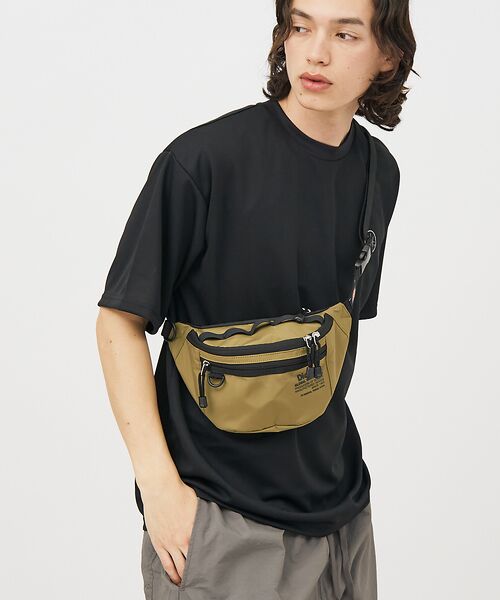 ABAHOUSE/アバハウス 【DICKIES/ディッキーズ】TEXT LOGO WAISTBAG 80977 ライトブラウン F ABAHOUSE/アバハウス 【DICKIES/ディッキーズ】TEXT LOGO WAISTBAG 80977 ライトブラウン F