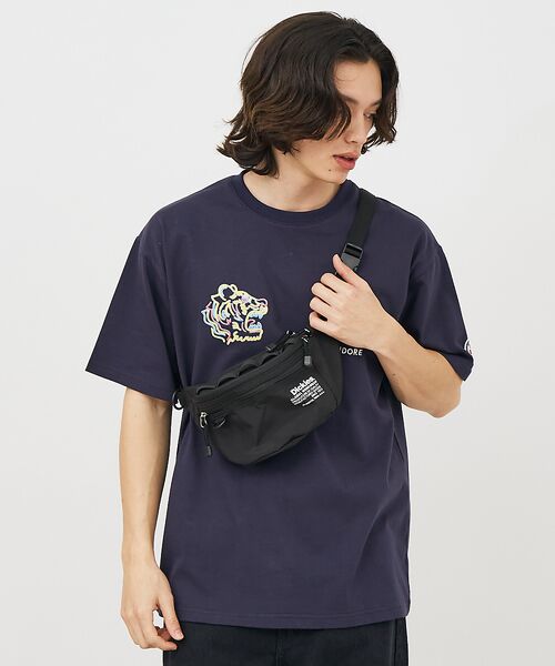 ABAHOUSE / アバハウス メッセンジャーバッグ・ウエストポーチ | 【DICKIES/ディッキーズ】TEXT LOGO WAISTBAG 80977 | 詳細3