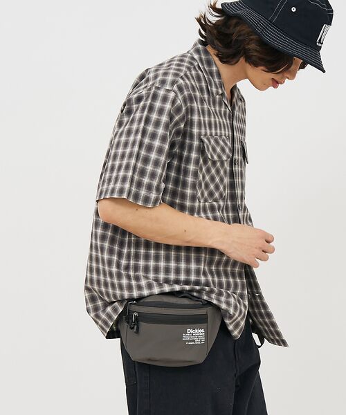 ABAHOUSE / アバハウス メッセンジャーバッグ・ウエストポーチ | 【DICKIES/ディッキーズ】TEXT LOGO WAISTBAG 80977 | 詳細5