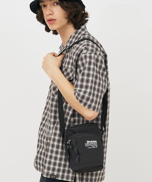 ABAHOUSE/アバハウス 【DICKIES/ディッキーズ】EXT LOGO QUICK SHOULDER ブラック F ABAHOUSE/アバハウス 【DICKIES/ディッキーズ】EXT LOGO QUICK SHOULDER ブラック F