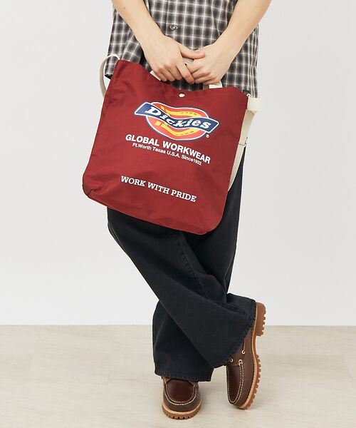 ABAHOUSE / アバハウス ショルダーバッグ | 【DICKIES/ディッキーズ】LOGO PRINT 2WAY SHOULDER | 詳細17
