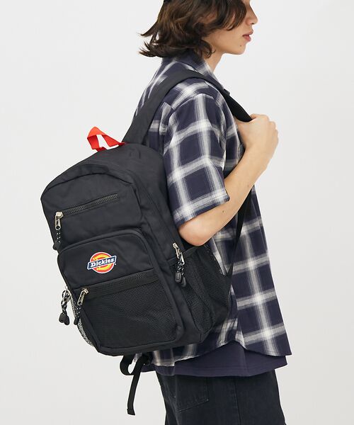 ABAHOUSE/アバハウス 【DICKIES/ディッキーズ】SQUARE POCKET BACK PACK レッド F ABAHOUSE/アバハウス 【DICKIES/ディッキーズ】SQUARE POCKET BACK PACK レッド F