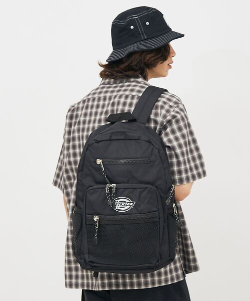 ABAHOUSE/アバハウス 【DICKIES/ディッキーズ】SQUARE POCKET BACK PACK ブラック F ABAHOUSE/アバハウス 【DICKIES/ディッキーズ】SQUARE POCKET BACK PACK ブラック F