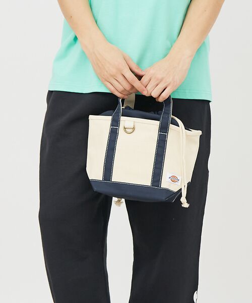 ABAHOUSE/アバハウス 【DICKIES/ディッキーズ】AUTHENTIC CANVAS TOTE X ネイビー F ABAHOUSE/アバハウス 【DICKIES/ディッキーズ】AUTHENTIC CANVAS TOTE X ネイビー F