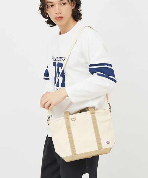 ABAHOUSE/アバハウス 【DICKIES/ディッキーズ】AUTHENTIC CANVAS TOTE S ベージュ F ABAHOUSE/アバハウス 【DICKIES/ディッキーズ】AUTHENTIC CANVAS TOTE S ベージュ F