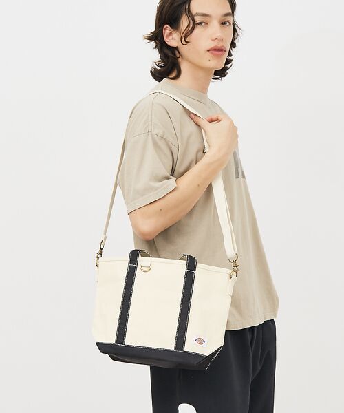 ABAHOUSE/アバハウス 【DICKIES/ディッキーズ】AUTHENTIC CANVAS TOTE S ブラック F ABAHOUSE/アバハウス 【DICKIES/ディッキーズ】AUTHENTIC CANVAS TOTE S ブラック F