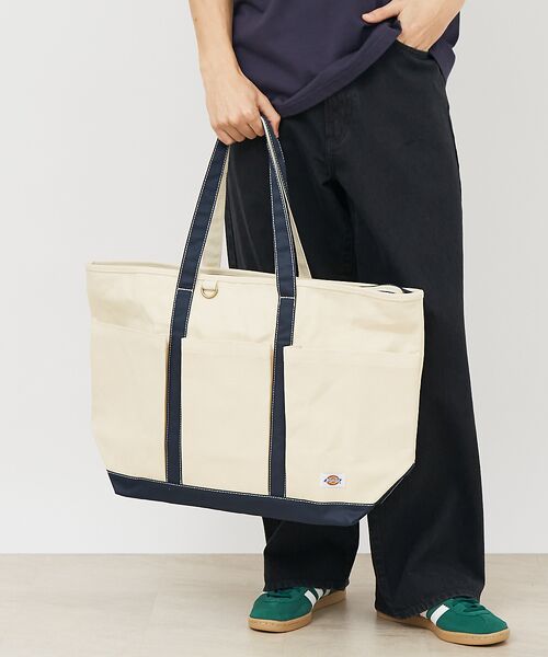ABAHOUSE / アバハウス トートバッグ | 【DICKIES/ディッキーズ】AUTHENTIC CANVAS TOTE L | 詳細1