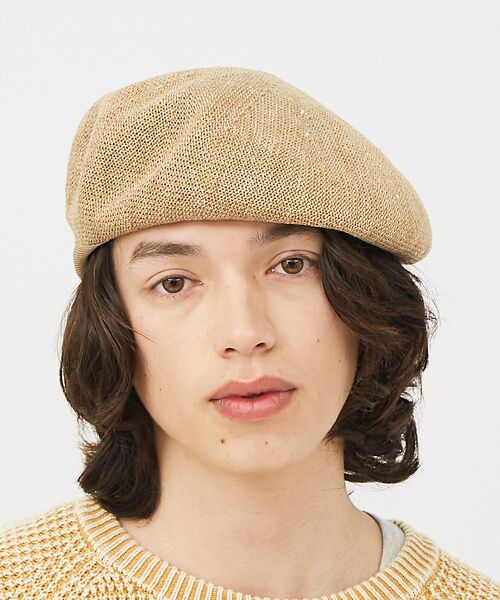 ABAHOUSE/アバハウス 【RIVER UP/リバーアップ】Codura Beret BCA-Y90391 ベージュ F ABAHOUSE/アバハウス 【RIVER UP/リバーアップ】Codura Beret BCA-Y90391 ベージュ F