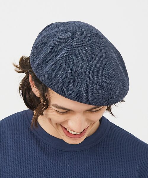 ABAHOUSE/アバハウス 【RIVER UP/リバーアップ】Codura Beret BCA-Y90391 ネイビー F ABAHOUSE/アバハウス 【RIVER UP/リバーアップ】Codura Beret BCA-Y90391 ネイビー F