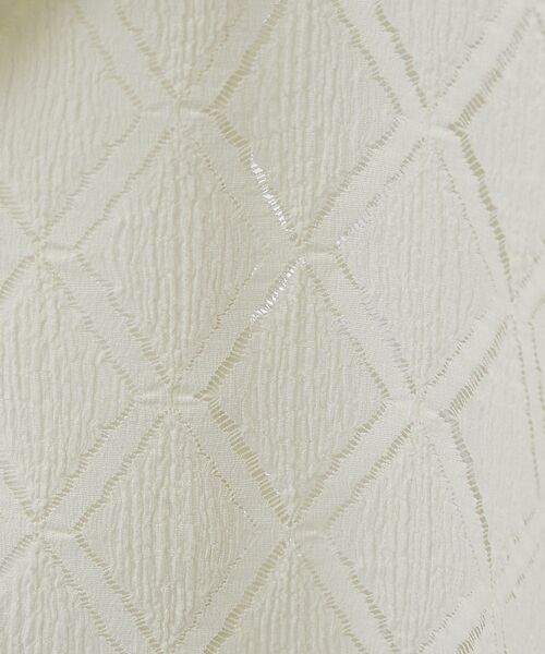 ABAHOUSE / アバハウス シャツ・ブラウス | 【AH ABAHOUSE】ダイヤ柄 シアーストレッチ 長袖シャツ | 詳細1