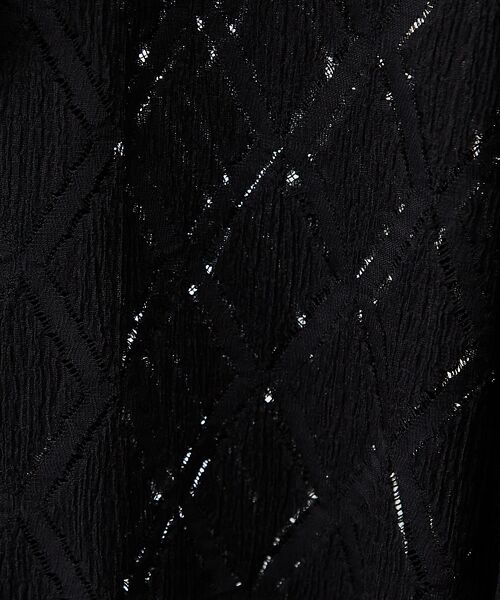 ABAHOUSE / アバハウス シャツ・ブラウス | 【AH ABAHOUSE】ダイヤ柄 シアーストレッチ 長袖シャツ | 詳細7