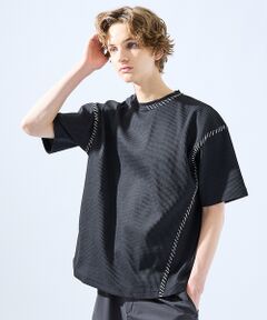 ABAHOUSE / アバハウス Tシャツ | 【AH ABAHOUSE】PERFECTEX ハンドステッチ ワッフル 半袖Tシ