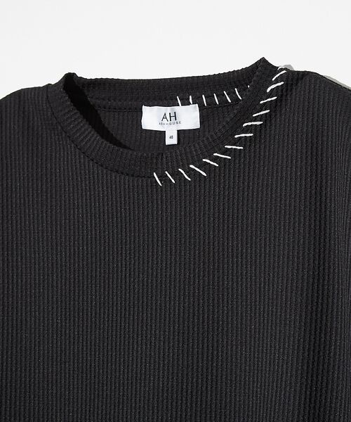 ABAHOUSE / アバハウス Tシャツ | 【AH ABAHOUSE】PERFECTEX ハンドステッチ ワッフル 半袖Tシ | 詳細7