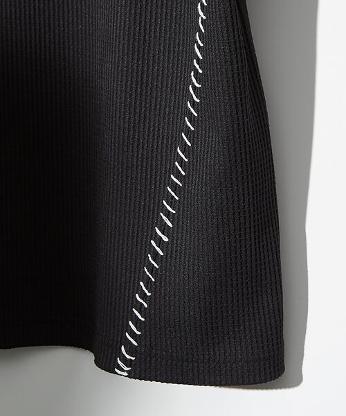 ABAHOUSE / アバハウス Tシャツ | 【AH ABAHOUSE】PERFECTEX ハンドステッチ ワッフル 半袖Tシ | 詳細10