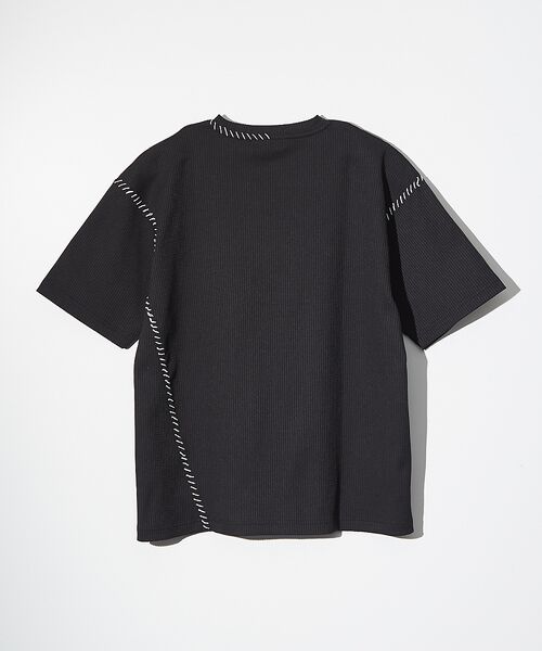ABAHOUSE / アバハウス Tシャツ | 【AH ABAHOUSE】PERFECTEX ハンドステッチ ワッフル 半袖Tシ | 詳細11