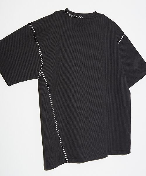 ABAHOUSE / アバハウス Tシャツ | 【AH ABAHOUSE】PERFECTEX ハンドステッチ ワッフル 半袖Tシ | 詳細12