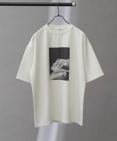 ABAHOUSE / アバハウス Tシャツ | 【AH ABAHOUSE】ポンチ フォトプリント Tシャツ