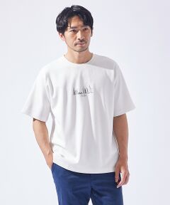 ABAHOUSE / アバハウス Tシャツ | 【CITY】刺繍 ポンチ 半袖Tシャツ