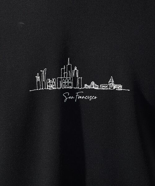 ABAHOUSE / アバハウス Tシャツ | 【CITY】刺繍 ポンチ 半袖Tシャツ | 詳細11
