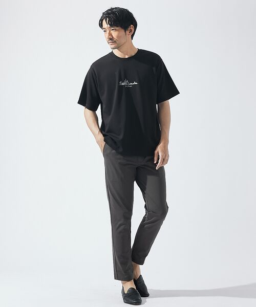 ABAHOUSE / アバハウス Tシャツ | 【CITY】刺繍 ポンチ 半袖Tシャツ | 詳細15