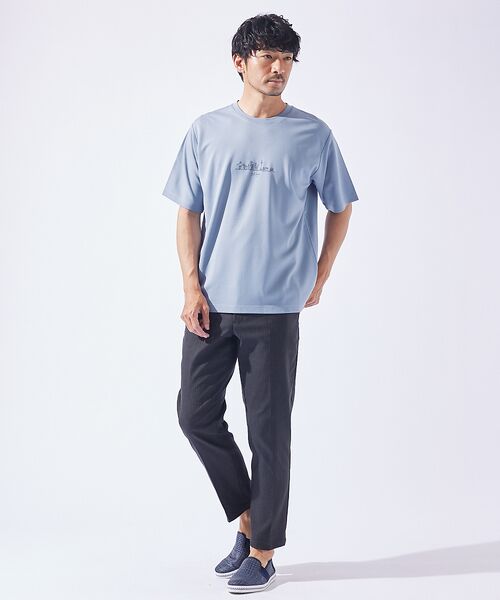 ABAHOUSE / アバハウス Tシャツ | 【CITY】刺繍 ポンチ 半袖Tシャツ | 詳細22