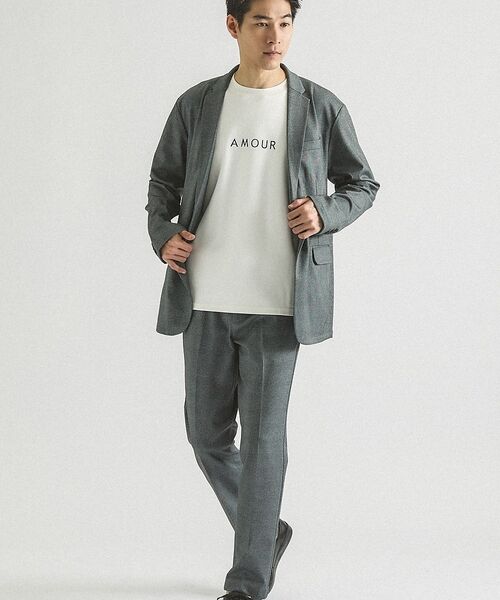 ABAHOUSE / アバハウス Tシャツ | 【AMOUR】ベアポンチ ロゴ 半袖Tシャツ | 詳細4