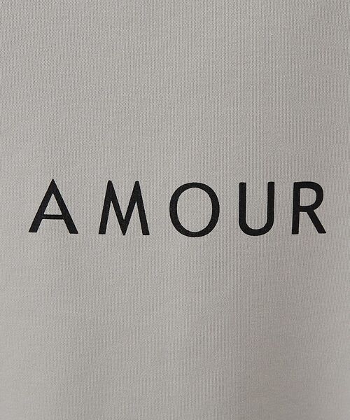 ABAHOUSE / アバハウス Tシャツ | 【AMOUR】ベアポンチ ロゴ 半袖Tシャツ | 詳細8