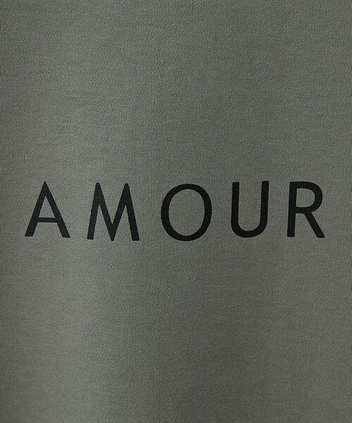 ABAHOUSE / アバハウス Tシャツ | 【AMOUR】ベアポンチ ロゴ 半袖Tシャツ | 詳細11