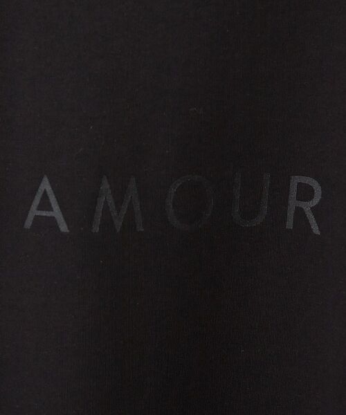 ABAHOUSE / アバハウス Tシャツ | 【AMOUR】ベアポンチ ロゴ 半袖Tシャツ | 詳細15